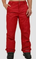 NWT Columbia Red Waterproof Bugaboo IV Snow Ski Pants $130 Mens Size 4X Short