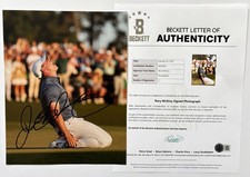 RORY MCILROY SIGNED 8X10 PHOTO 2025 MASTERS CHAMPION ANGC GRAND SLAM PGA BAS