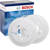 2X Bosch Bremsscheiben Ø262Mm Hinten Passend FÜR Hyundai Sonata Tucson XG KIA
