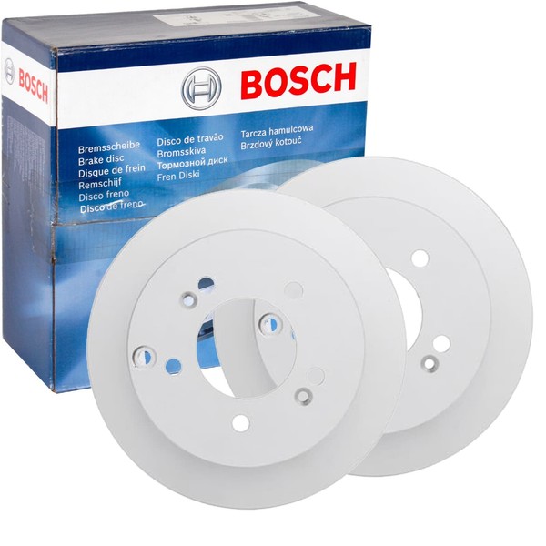2X Bosch Bremsscheiben Ø262Mm Hinten Passend FÜR Hyundai Sonata Tucson XG KIA-image