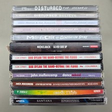 Rock CD Lot 11 Disturbed Hootie Motley Crue D...