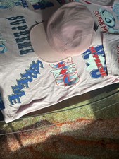 supreme shirt and hat shirt size is medium wo...