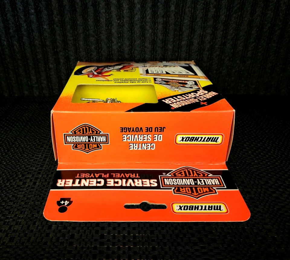 Harley Davidson Sportster + Service Center Playset (1993) Matchbox - image 4 of 4