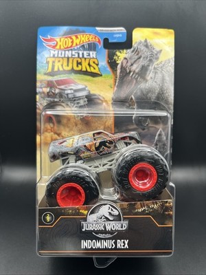 2021 Hot Wheels  Jurassic World Monster Trucks INDOMINUS REX 2/5 Gray
