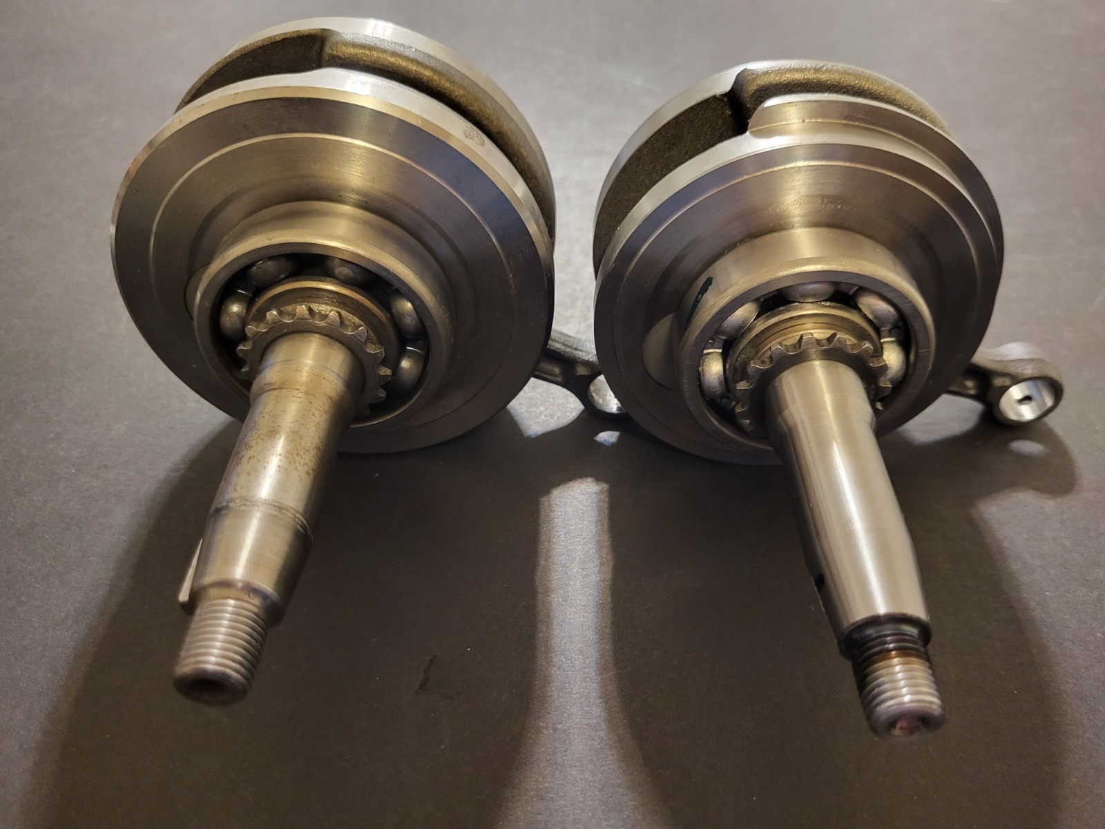 Honda XR100 CRF100 crankshaft LIGHTENED