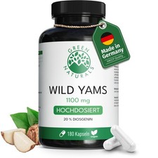® Wild Yams Kapseln 1100mg pro Tagesdosis 180 Kapseln 220 mg Diosgenin pro