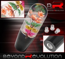 150mm Flower Muli-color Shift Knob 5speed 5psd M8 M10 M12 Adapter Set Mitsubishi