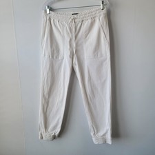 Theory women's Courtland Relaxed Drawstring Chino Joggers Pant size 6