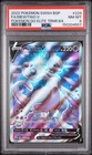 PSA 8 NM-MT 2022 POKEMON SWSH BSP FA-MEWTWO V #229 POKEMON GO ELITE TRNR.BX.