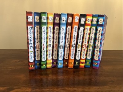 Lot Of 12 Diary Of A Wimpy Kid 1-12 Hardcover Jeff Kinney Children's Books