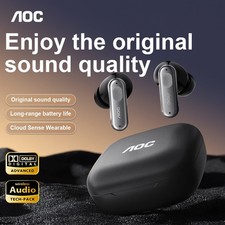 AOC Wireless Earbuds Bluetooth 6.0 ANC In Ear...