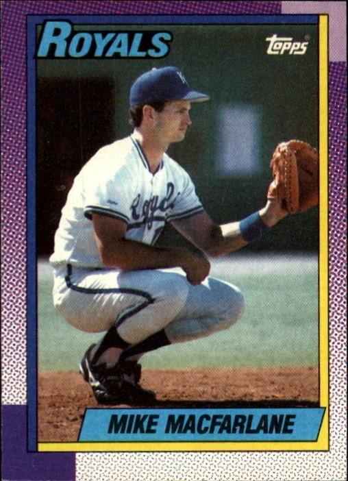 1990 Topps #202 Mike Macfarlane - BB
