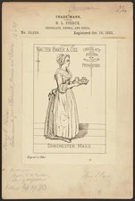 H. L. Pierce for Walter Baker & Co's brand Chocolate, Broma, and Cocoa