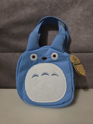 My Neighbor Totoro Die Cut Lunch Bento Bag Skater Blue KNBD1