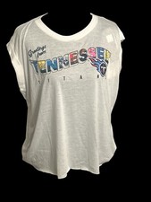 Tennessee Titans Wear by Erin Andrews Women’s Large Sleeveless Shirt NFL NWT
