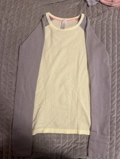 Ivivva by Lululemon Fly Tech Long Sleeve Athletic Top Sz Medium