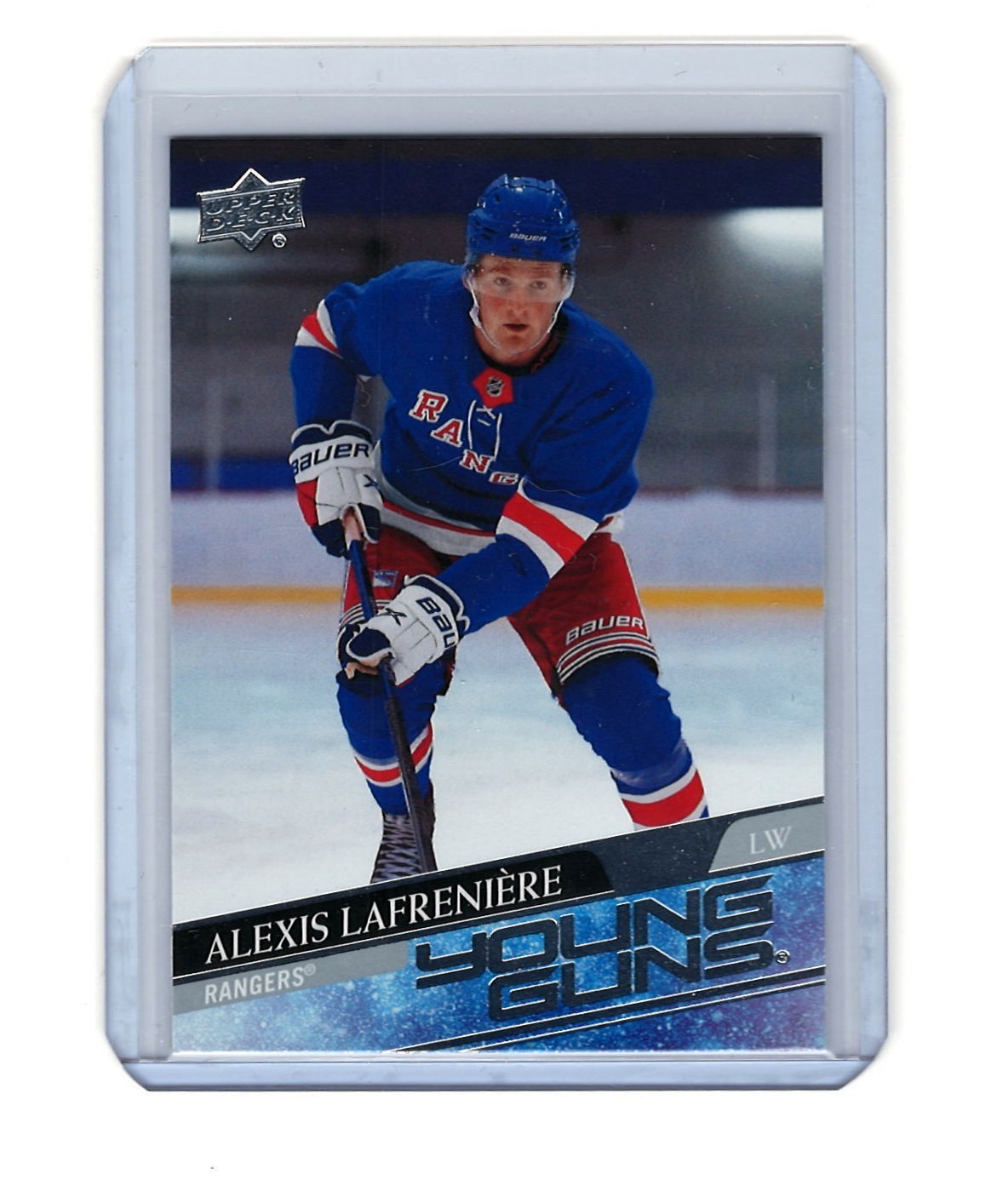 2020/21 Upper Deck Young Guns Alexis Lafreniere Rookie Card RC SP #201
