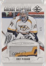2012 Panini Limited Crease Cleaners Materials 3/5 Chet Pickard #CC-PI Patch 2d8