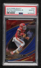 2019 Select Field Level Blue Prizm 47/75 Mecole Hardman Jr PSA 10 GEM MT 4f5