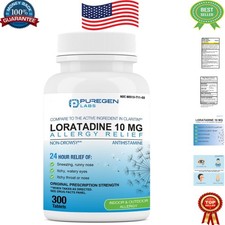 Loratadine 10 mg 300 Tablets  Bulk Loratadine 10mg Allergy Relief ...