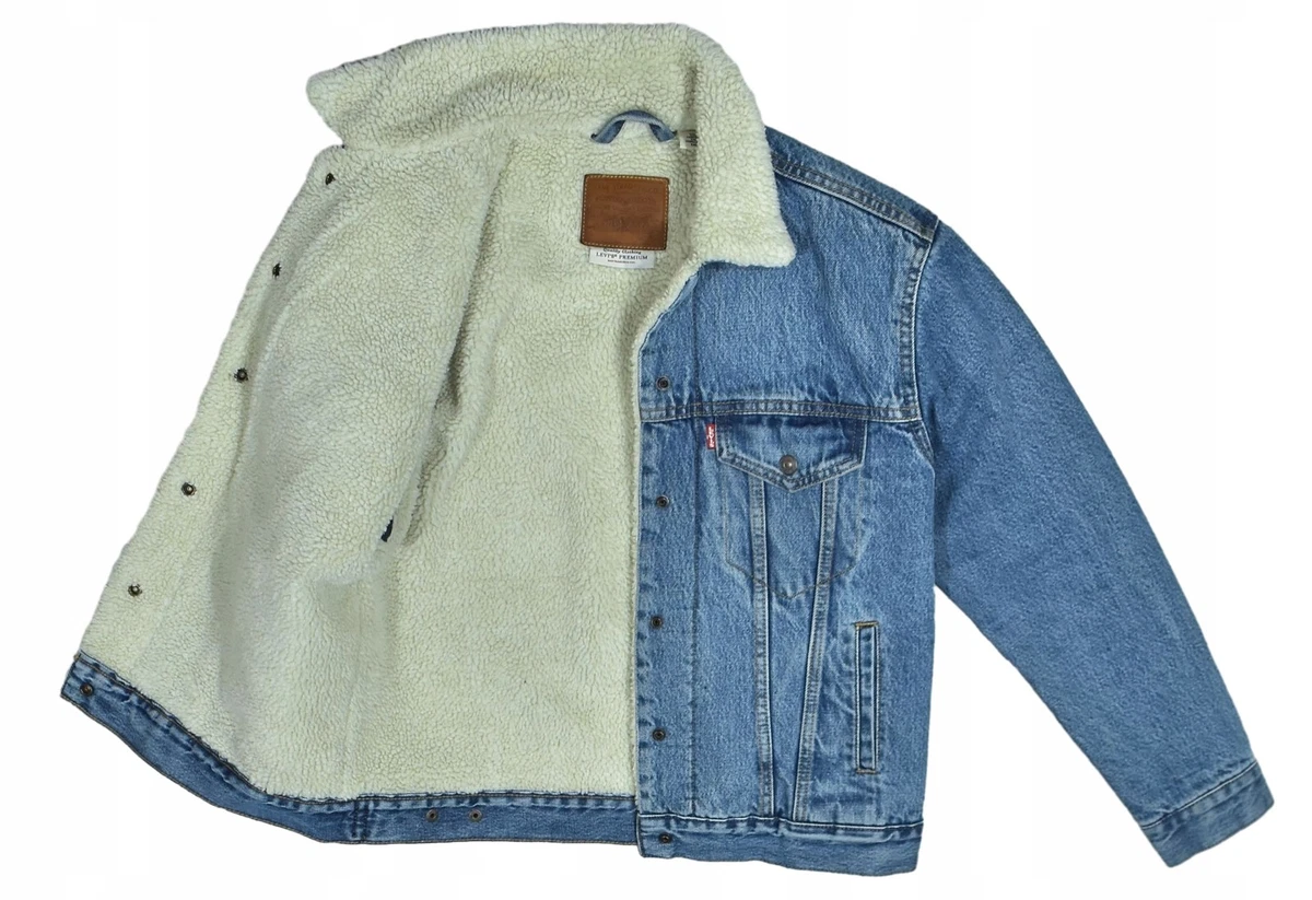 LEVI'S Donna Giubbotto Imbottito Rosso con Cappuccio S
