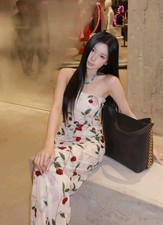 H&M x STELLA MCCARTNEY Cherry Print Mesh Tube Dress Size S Small BNWT