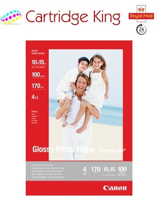 Canon GP-501 Glossy Fotopapier 4x6 - 100 Blatt für PIXMA TS5351 TS5351a TS5351