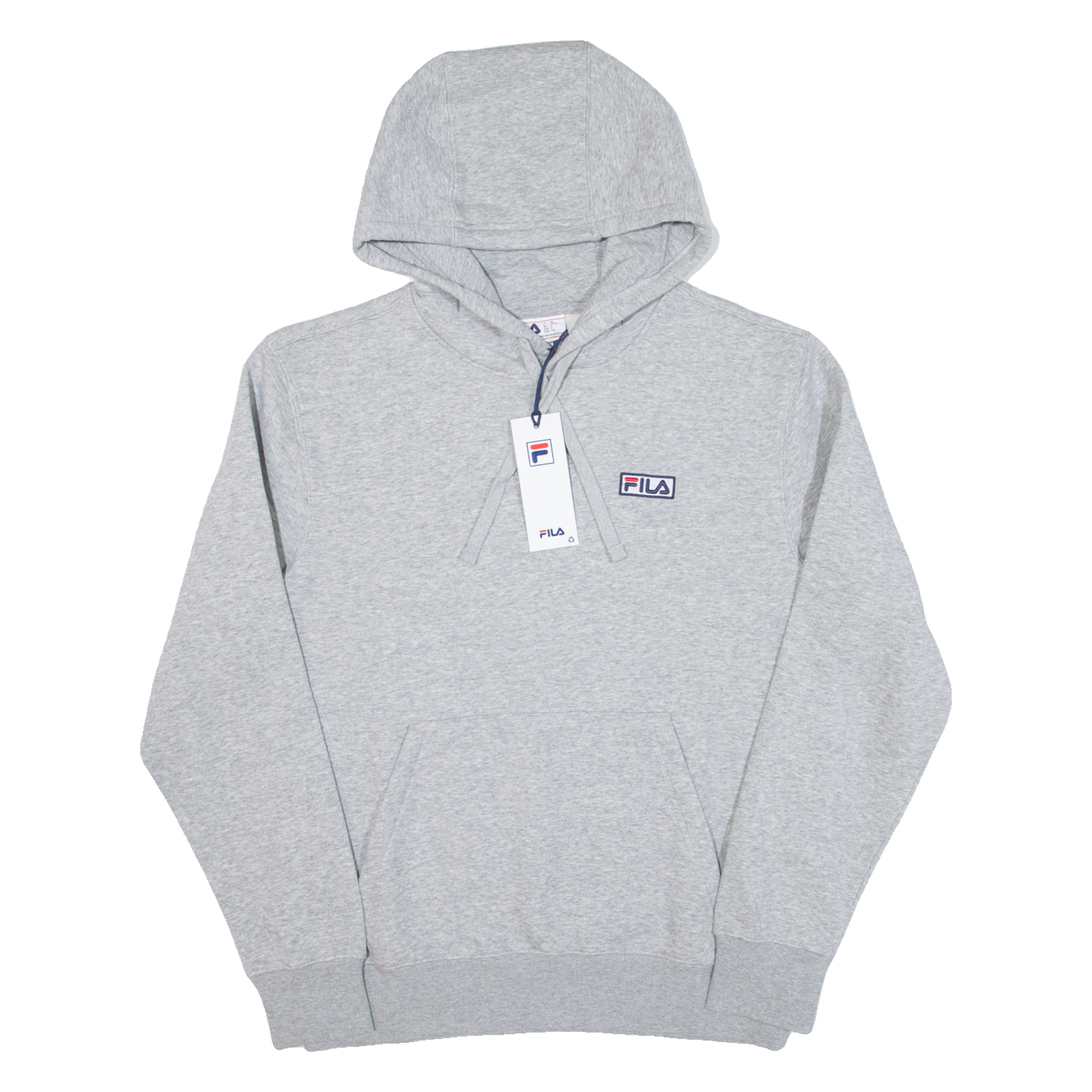 Felpa con cappuccio FILA uomo grigia S