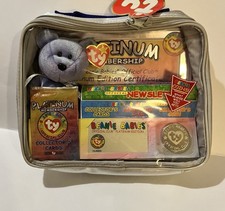 TY Beanie Baby - Official Club Membership Kit 1999 Platinum Edition New Sealed