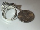 VTG Silver IRELAND MODERN Abstract Intertwined Knot Statement Ring Size 8.5 - 7g — photo 8