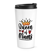Queen Of Mams Reise Becher Tasse Mutter Muttertag World's Best Toll Liebe