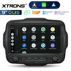 9 Inch Head Unit for Jeep Renegade Android Auto CarPlay Car Radio Stereo QLED