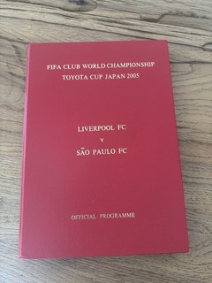 FIFA Club World Championship 2005 Final Official Programme Liverpool v São Paulo