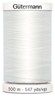 Gutermann 24333 Sew-All Thread 547 Yards-Nu White