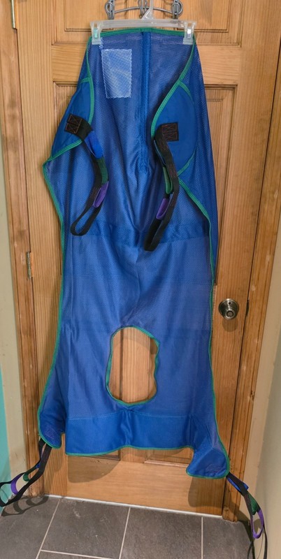 Proactive Full Body Patient Lift Sling with Commode Cutout Size L New w/out box