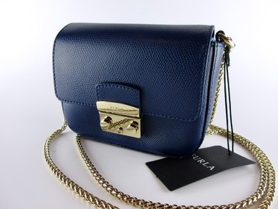 FURLA Handtasche Furla Mini Metropolis Blau 00791298