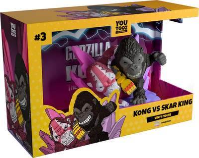 Kong Vs. Skar King Vinyl 3.5'' Figure, Collectible Figurine from Godzilla X Kong: