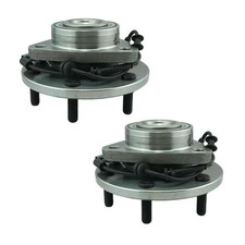2pcs Wheel Hub Assembly Left Front Polished 6-lug Nissan Titan 5.6l 2008-2012 2pcs Wheel Hub Assembly Left Front Polished 6-lug Nissan Titan 5.6l 2008-2012