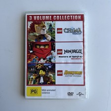 LEGO: Legends of Chima / Ninjago Season 1 / Adventures of Clutch Powers DVDs