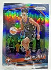 Bria Hartley 2025 Panini Prizm WNBA Silver Prizm Card #86 Connecticut Sun
