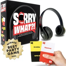 Sorry What Game - Uncensored Lip Reading Party Games for Adults - Based on the H
