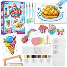HEJIN 70PCS Magic Puffy Paint Kit HJ0053 3D Art for Kids
