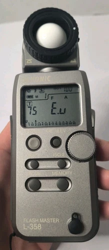 Sekonic Flash Master L-358 Tested And Excellent Condition With Case