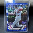 2019 Bowman Chrome Andrew Knizner 1st bowman blue shimmer refractor /150