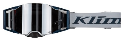 Klim Rage Silver Offroad Goggle Clear silber verspiegelt