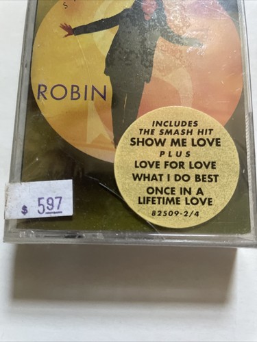 Robin S Show Me Love SEALED Cassette Hype Sticker *Damaged Case Read Describtion - Picture 4 of 4