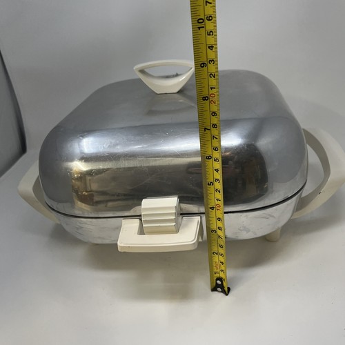Bratpfanne Buffet elektrische Pfanne Penncrest Deluxe Teflon Antihaft Vintage - Bild 11 von 11