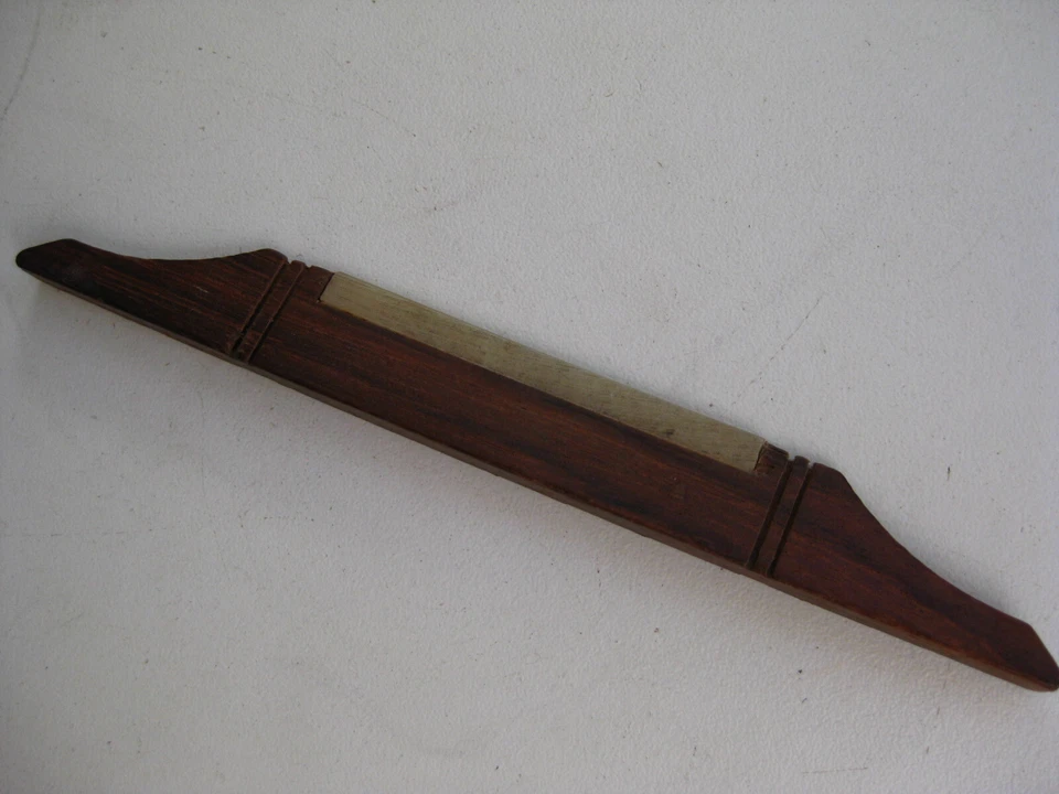 Vintage Weymann Bruno Vega Mandolin Bridge Part for Project - Image 2 of 4