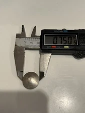 VINTAGE BUESCHER  SAXOPHONE RESONATOR  SNAPS    3/4  inch diameter    19MM