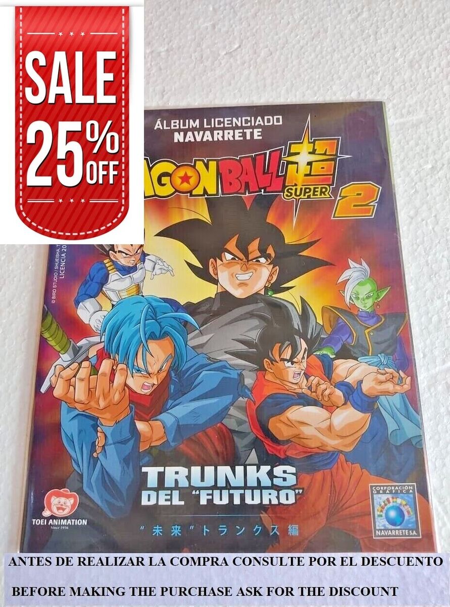 ALBUM DRAGON BALL Z TRUNKS DEL FUTURO NAVARRETE + SET COMPLETO